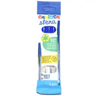 Carioca: Sfera modré guľôčkové pero 4 dielny set