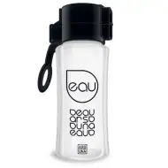 Čierna transparentná fľaša 450ml