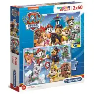 Clementoni: Tlapková Patrola 2v1 2x60 dielne puzzle