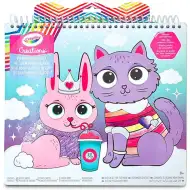 Crayola Creations: Živočíšna móda kresliaci set s nálepkami