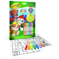 Crayola: Tlapková Patrola omaľovanka a pracovný zošit (maď.jaz.)