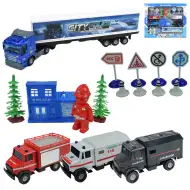 Die-Cast: Obrovská súprava policajného auta s príslušenstvom