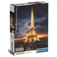 Eiffelova veža HQC 1000ks puzzle s plagátom - Clementoni