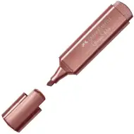 Faber-Castell: 1546 Glorious red zvýrazňovač v kovovo-červenej farbe 1ks