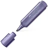Faber-Castell: 1546 Shimmering violet zvýrazňovač v kovovo-fialovej farbe 1ks