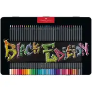 Faber-Castell: Black Edition 36 dielny set farebných ceruziek v kovovej krabičke