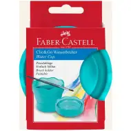 Faber-Castell: Click&amp;Go miska pre štetce v tyrkysovej farbe