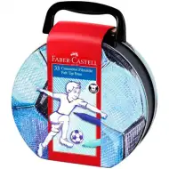 Faber Castell: Focis Connector set fixiek 33ks v kovovej krabici