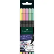 Faber-Castell: Grip 0,4mm-ový pastelový popisovač 5 dielny set