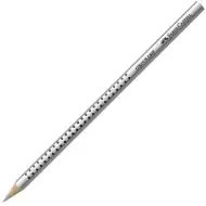 Faber-Castell: Grip ',01 strieborná ceruzka
