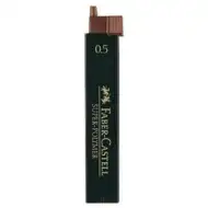  Faber-Castell: Ironová tuha do ceruziek 12 ks, 0,5 mm, H 