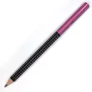 Faber-Castell: Jumbo Grip HB ružovo-čierna grafitová ceruzka 1ks