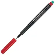 Faber-Castell: Multimark alkoholová fixka S 0,4mm červená