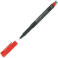Faber-Castell: Multimark permanentný marker M 1mm červený