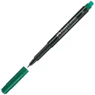 Faber-Castell: Multimark permanentný marker S 0,4mm zelený
