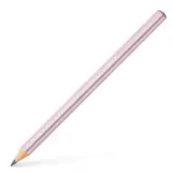Faber-Castell: Sparkel Jumbo perleťová metalická ružová grafitová ceruzka B
