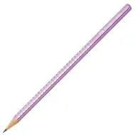 Faber-Castell: Sparkel perleťová metalická fialová grafitová ceruzka B