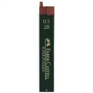 Faber-Castell: Super Polymer náplň do pentelky 0,5mm, 12ks, 2B