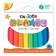 Farebné plastelíny na modelovanie 10 dielny set - Carioca
