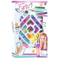 Fashion Girls Set na výrobu náramku 100+ farebných perál a hviezdičiek