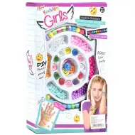 Fashion Girls: Set na výrobu náramku s emoji gombíkmi a príslušenstvom
