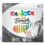 Fixky so štetcami 20 dielny set- Carioca