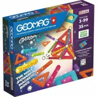 Geomag Glitter panels 35 dielna magnetická stavebnica