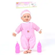 Handrová bábika s príslušenstvom a zvukovými efektmi 21 cm