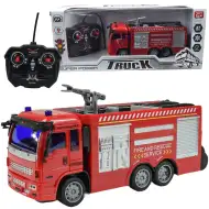 Hasičské auto so svetlom na diaľkové ovládanie 27MHz 20cm v troch variantoch