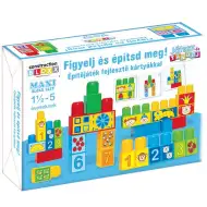 Hraj sa a uč sa!: Pozoruj a zostav! Zručná stavebnica s kartami - D-Toys