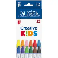 ICO: Creative Kids 12 dielny set olejových pastelových kried