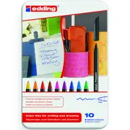 ICO: Edding 1200/10 popisovače v plechovej krabičke