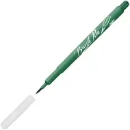 ICO: Fixka štetcová - tmavozelená (brush pen)