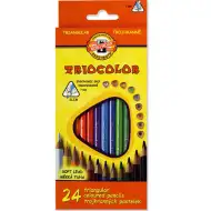 ICO: Farebné ceruzky trojhranné Triocolor 24ks