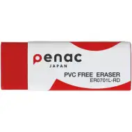 ICO: Penac červená guma bez hoblín a PVC  5,9x2,1x1cm