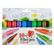 ICO: Popisovače Ježko 1-3mm, 10farieb