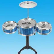 Jazz Drum 4 dielny bicí set so stojanom
