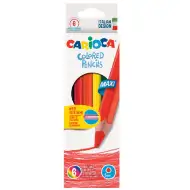 Jumbo farebné ceruzky 6ks - Carioca