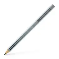 Jumbo Grip grafitová ceruzka B strieborná - Faber-Castell