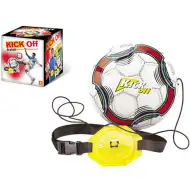 Kick Off - Na opasok pripnutá gumená futbalová lopta 23 cm