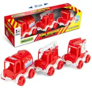 Kid Cars hasičské vozidlá 3 dielny set - Wader