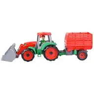 LENA: Truxx traktor s prívesom na prepravu uhlia 55 cm