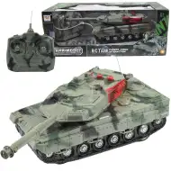 M1 Abrams tank so svetelnými a zvukovými efektmi na diaľkové ovládanie 1/32  22cm