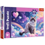 Mačička v ríši oblakov 160-dielne puzzle - Trefl