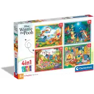 Macko Pú 4v1 puzzle - Clementoni