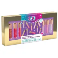 Make it Real: 3C4G ružový a zlatý lesk na pery, 10 dielny set