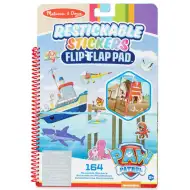 Melissa &amp; Doug: Tlapková Patrola Dobrodružný záliv Opakovane použiteľný zošit s nálepkami
