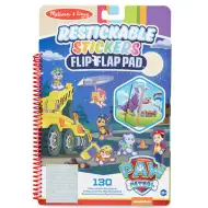 Melissa &amp; Doug: Tlapková Patrola Ultimate Rescue opakovane použiteľný zošit s nálepkami