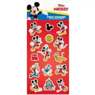 Mickey Mouse a priatelia sada 3D vypuklých nálepiek na hárku 10x22cm