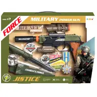 Military Force zelená vojenská zbraň so svetlom a zvukom